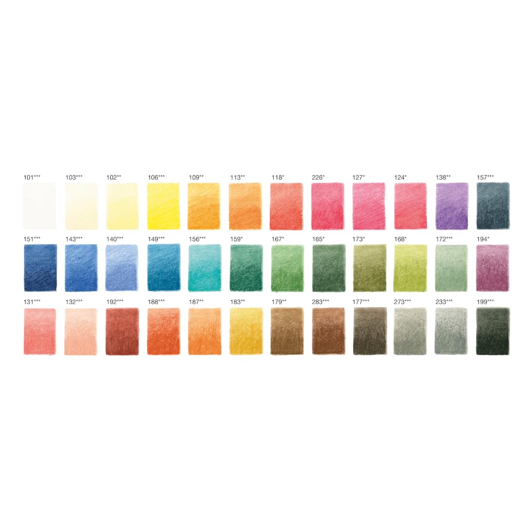 Faber-Castel FC112136 Pitt Pastel Pencils in A Metal Tin (36 Pack), Assorted - Image 5