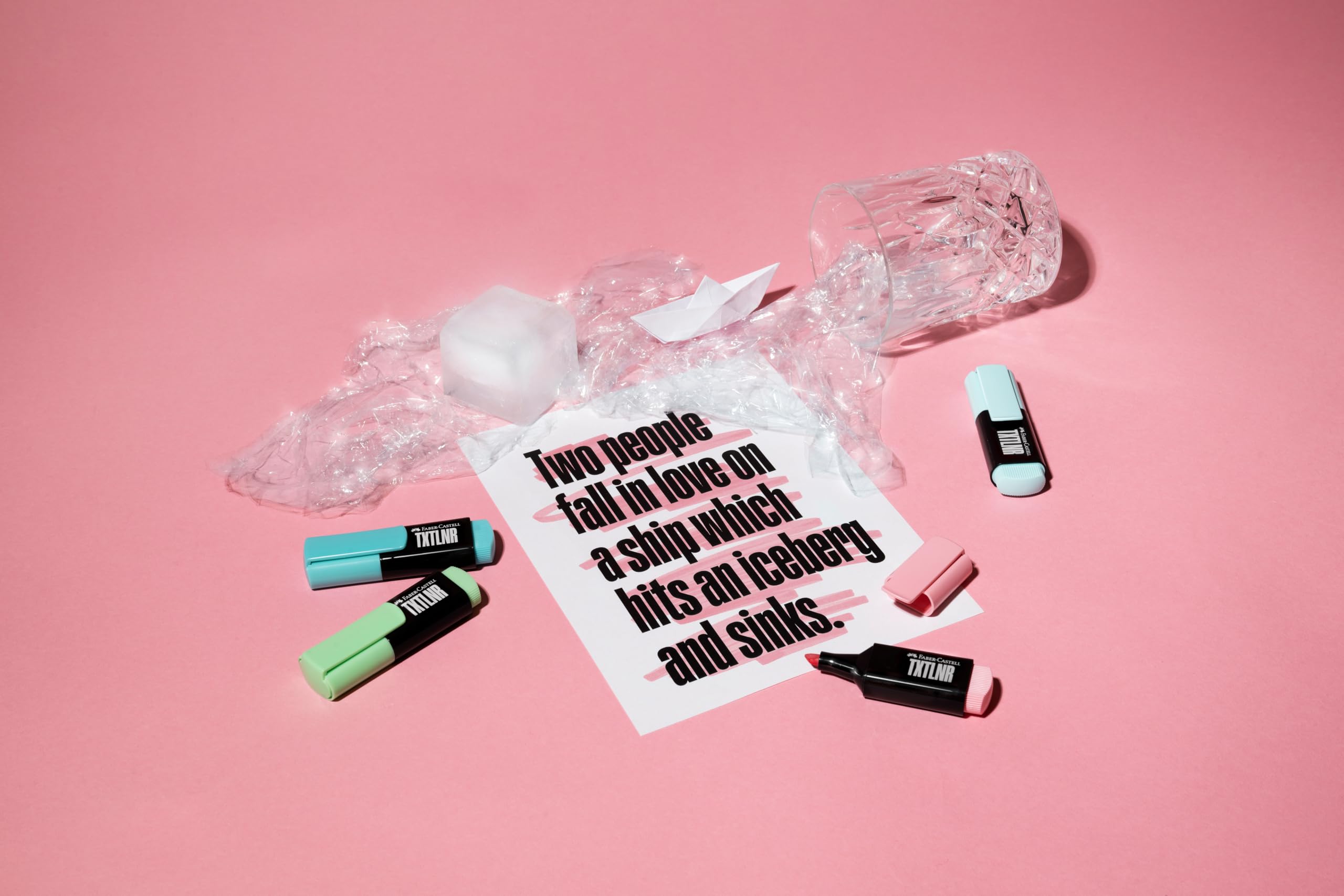 Faber-Castell 154218 - TXTLNR Highlighter Set, 8 Pastel Markers for Kids and Adults - Image 4