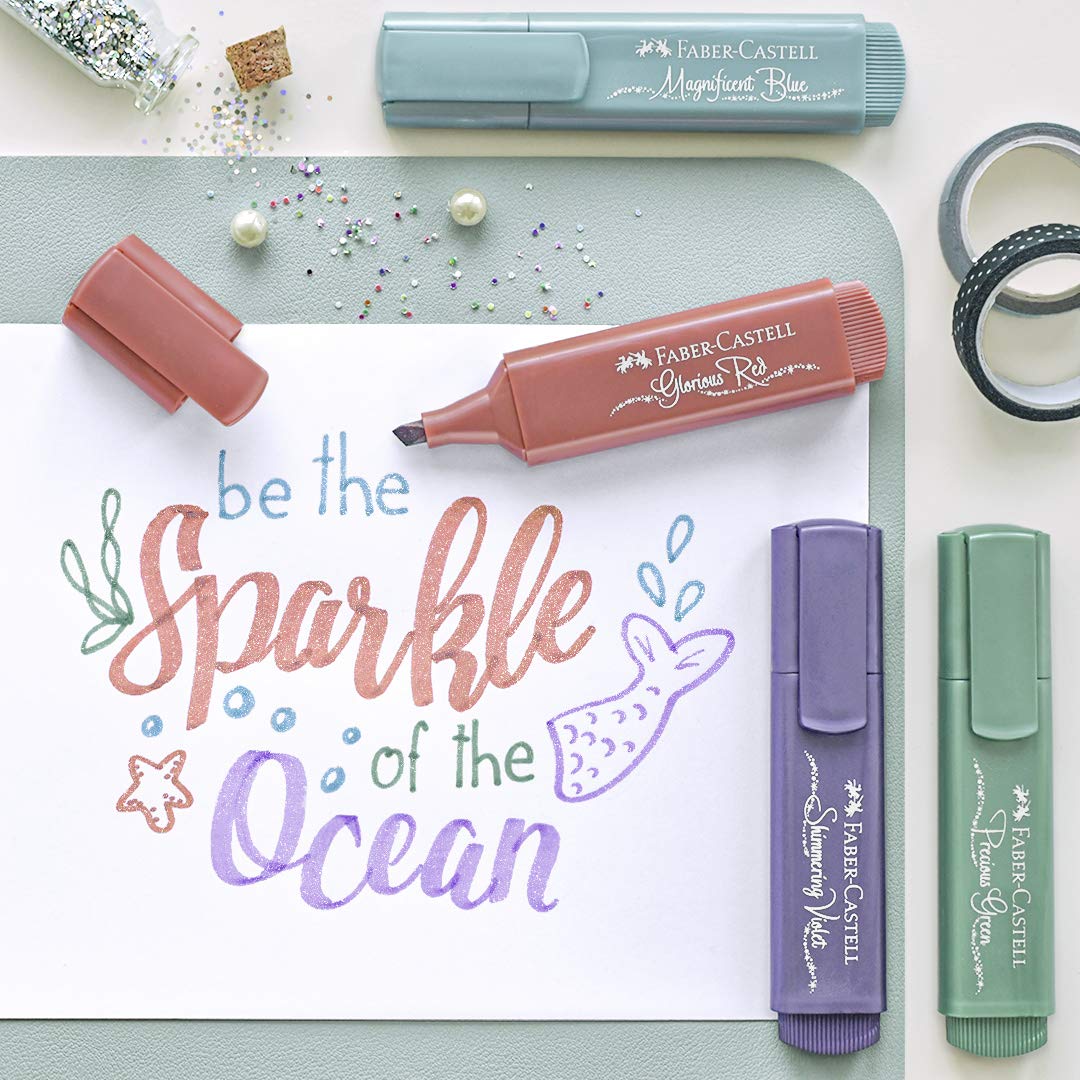 Faber-Castell 154647 – Highlighter TL 46, Metallic Ice Blue, 1 Piece - Image 6