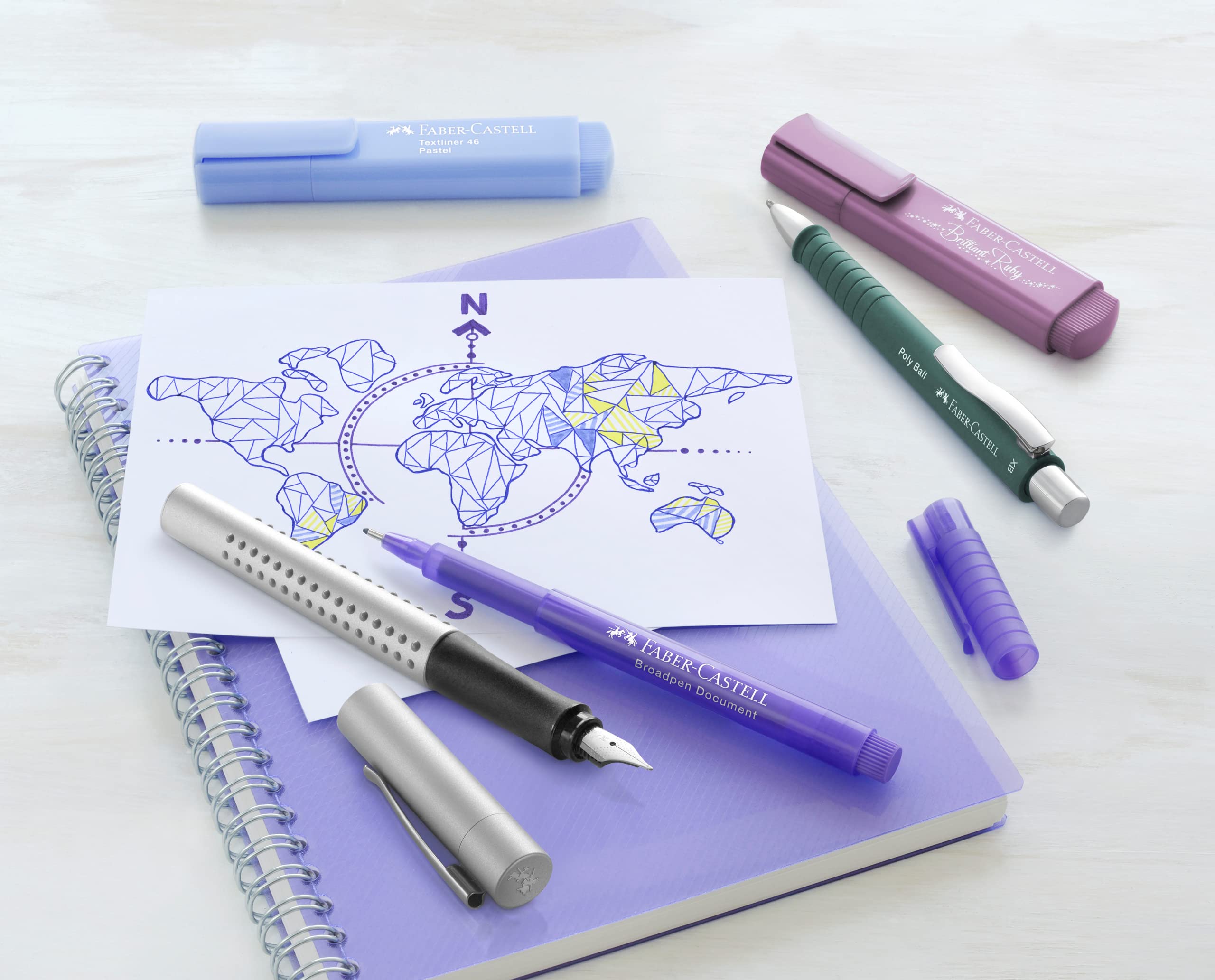 Faber-Castell 154691 Kit Highlighter Metallic, Textmarker, Textliner 1546 - Image 7