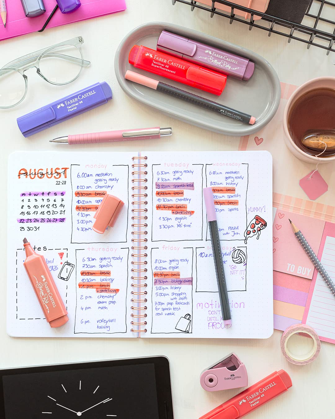 Faber-Castell 154691 Kit Highlighter Metallic, Textmarker, Textliner 1546 - Image 8