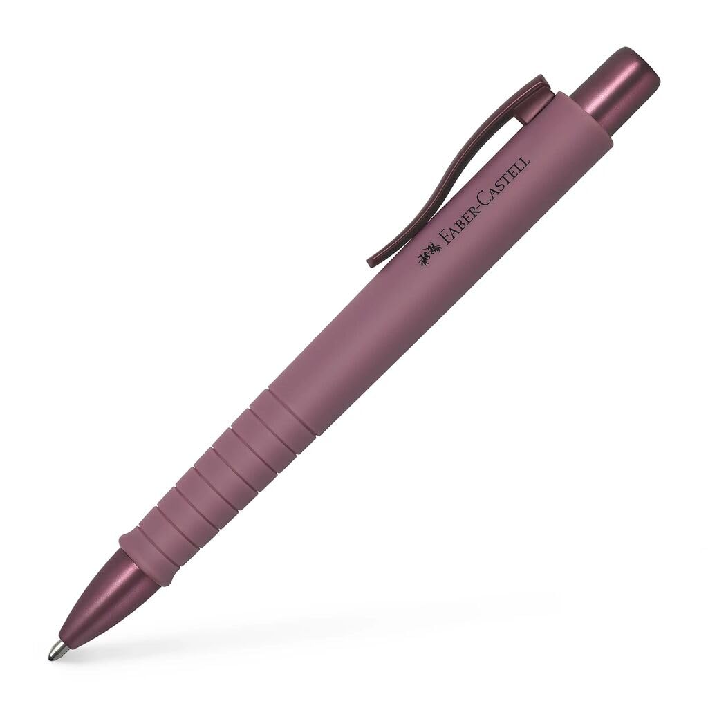 Faber-Castell 241119 Poly Ball Urban Ballpoint Pen, Pack of 5, Bordeaux - Image 3