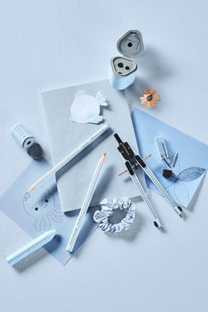 Faber-Castell 241122 Writing Set Sky Blue with Poly Ball Urban Ballpoint Pen and 2 Urban Pencils - Image 5