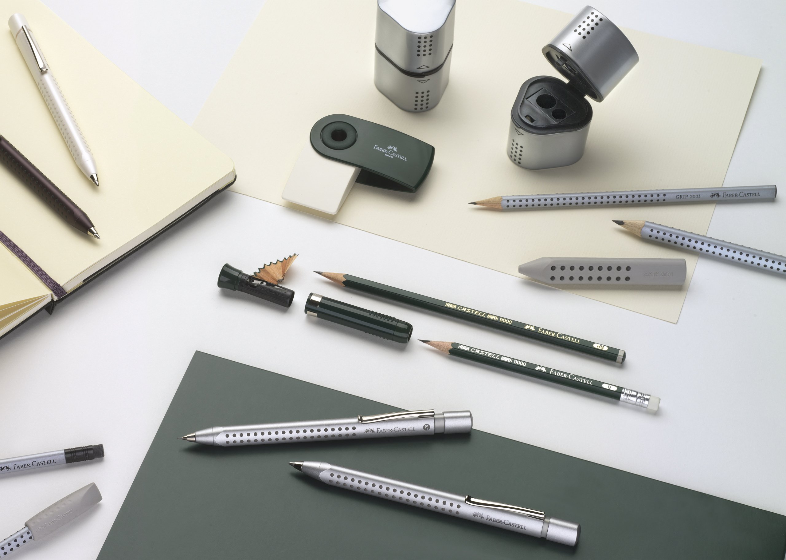 Faber-Castell 9000 Perfect Pencil Refill; B - 3 Spare Graphite Pencils with Smudge Free Eraser - Writing, Drawing and Sketch Pencils - Image 3