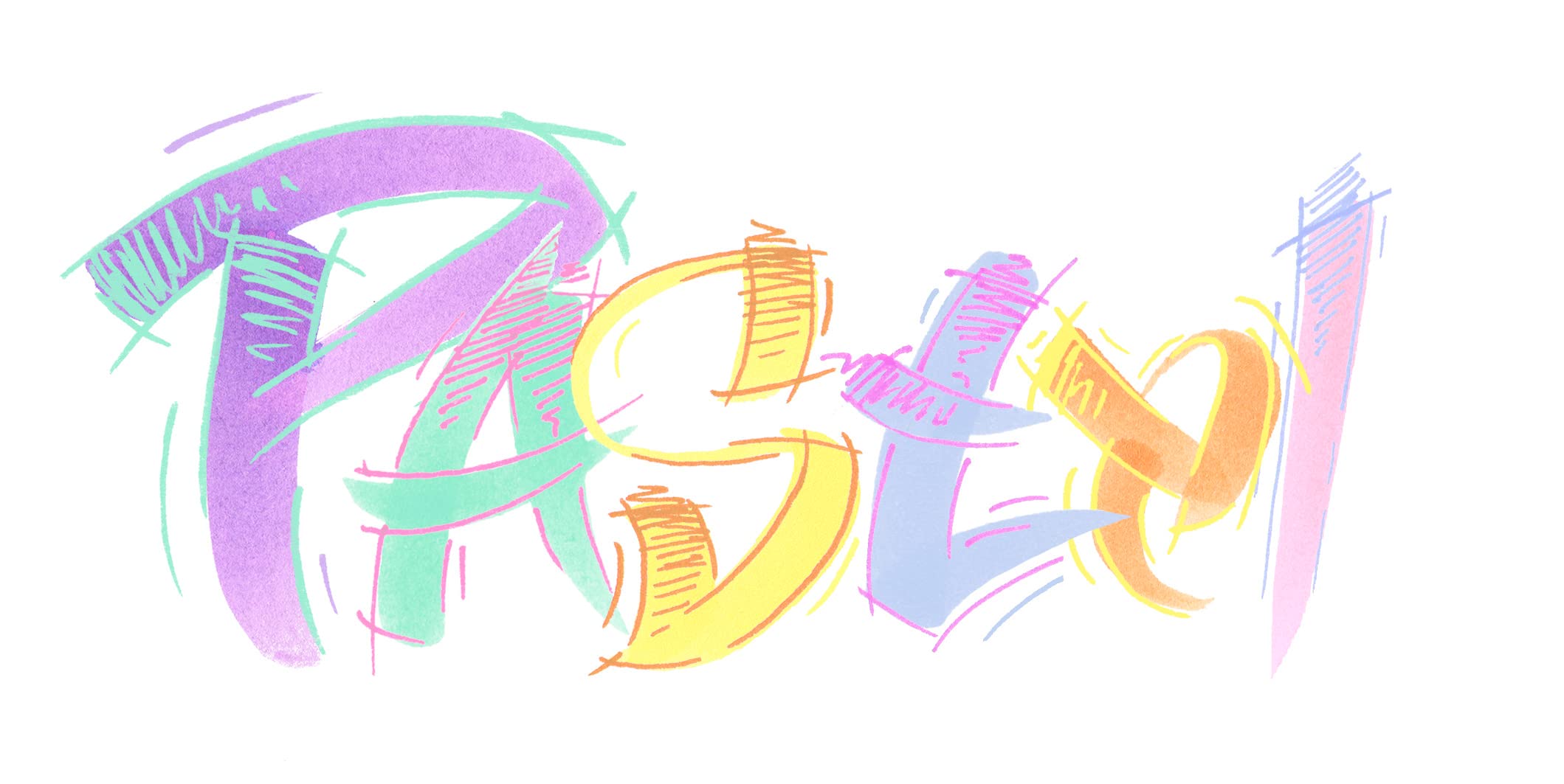 Faber-Castell Brush Pen Black Edition - Pastel Colours - Cardboard Box of 6 - Image 10