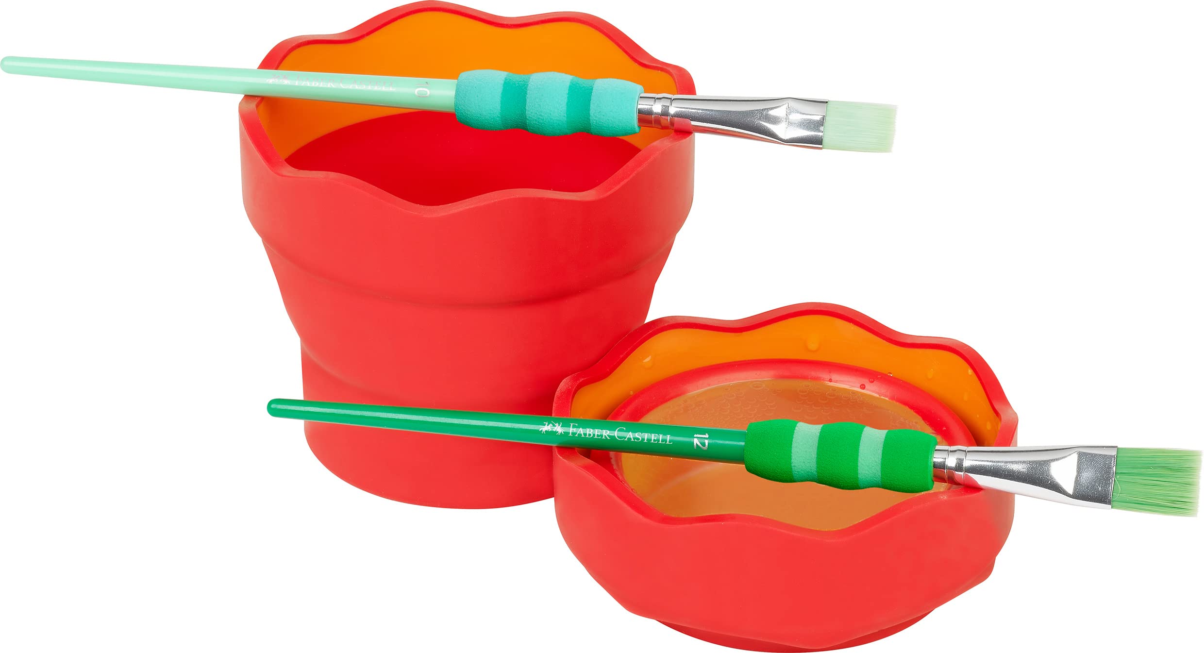 Faber-Castell Clic and Go Red Water Cup - Image 4