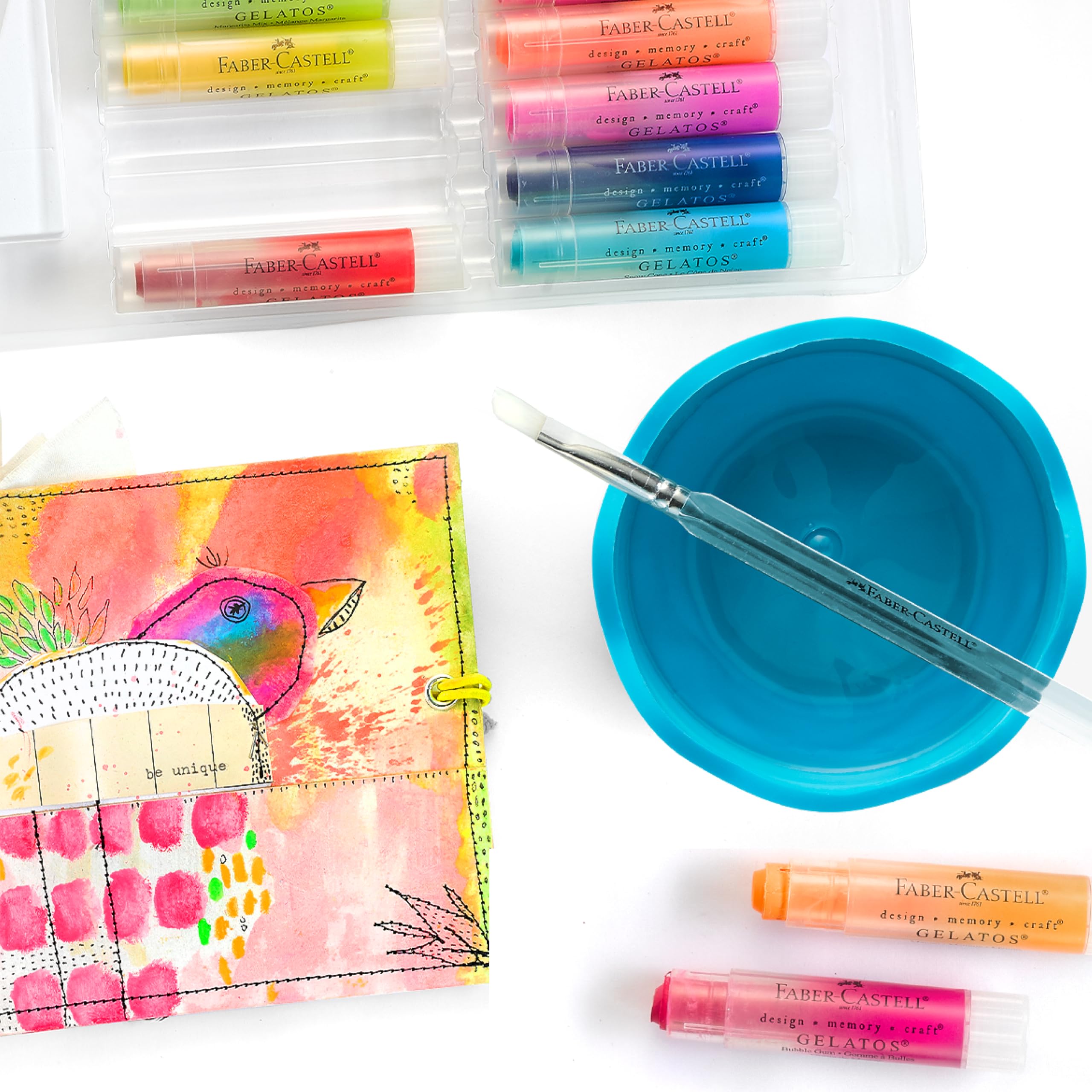 Faber-Castell Collapsible Water Cup - Reusable Artist Water Cup for Watercolor and Paint - Image 8