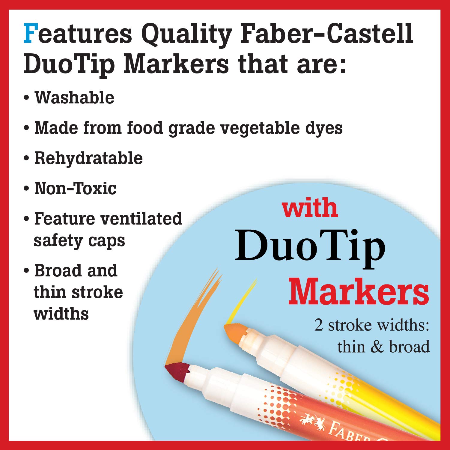 Faber-Castell Color by Number Foodie Friends - Color and Display 1 Color by Number Board - Image 4