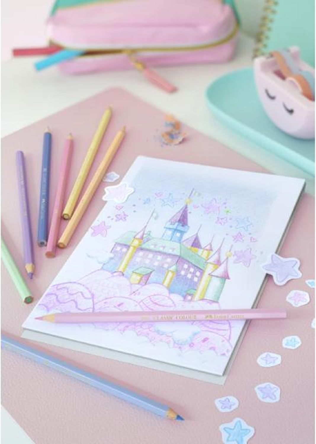 Faber-Castell Colour pencils pastel hexagonal 10 box - Image 3