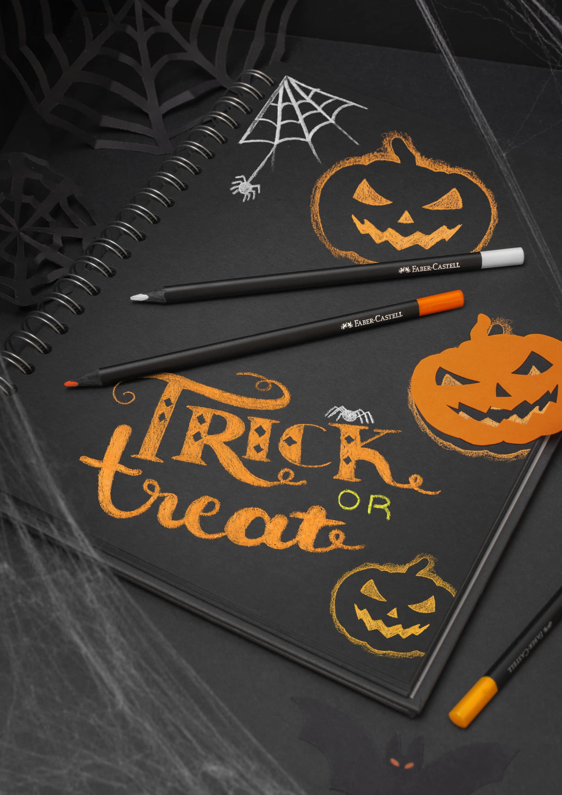 Faber-Castell Colouring Pencils Black Edition, tin of 36 tin of 12 - Image 6