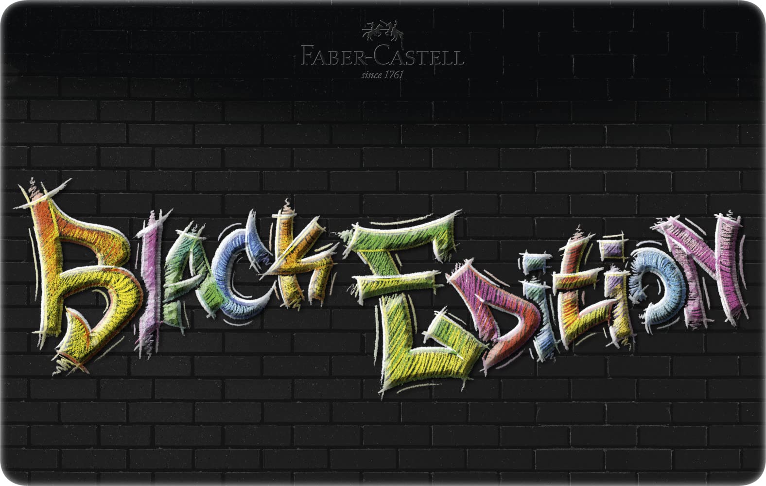 Faber-Castell Colouring Pencils Black Edition, tin of 36 tin of 12 - Image 8