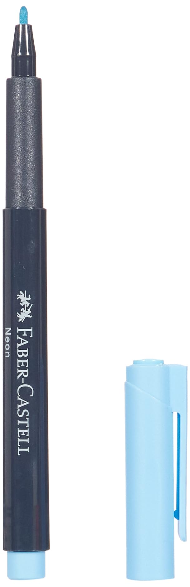 Faber-Castell Creative Markers, 6 Neon Colors: Multi-Surface Paint Pen Markers, Neon Fluorescent Colors Glows Under Black Light - Image 4