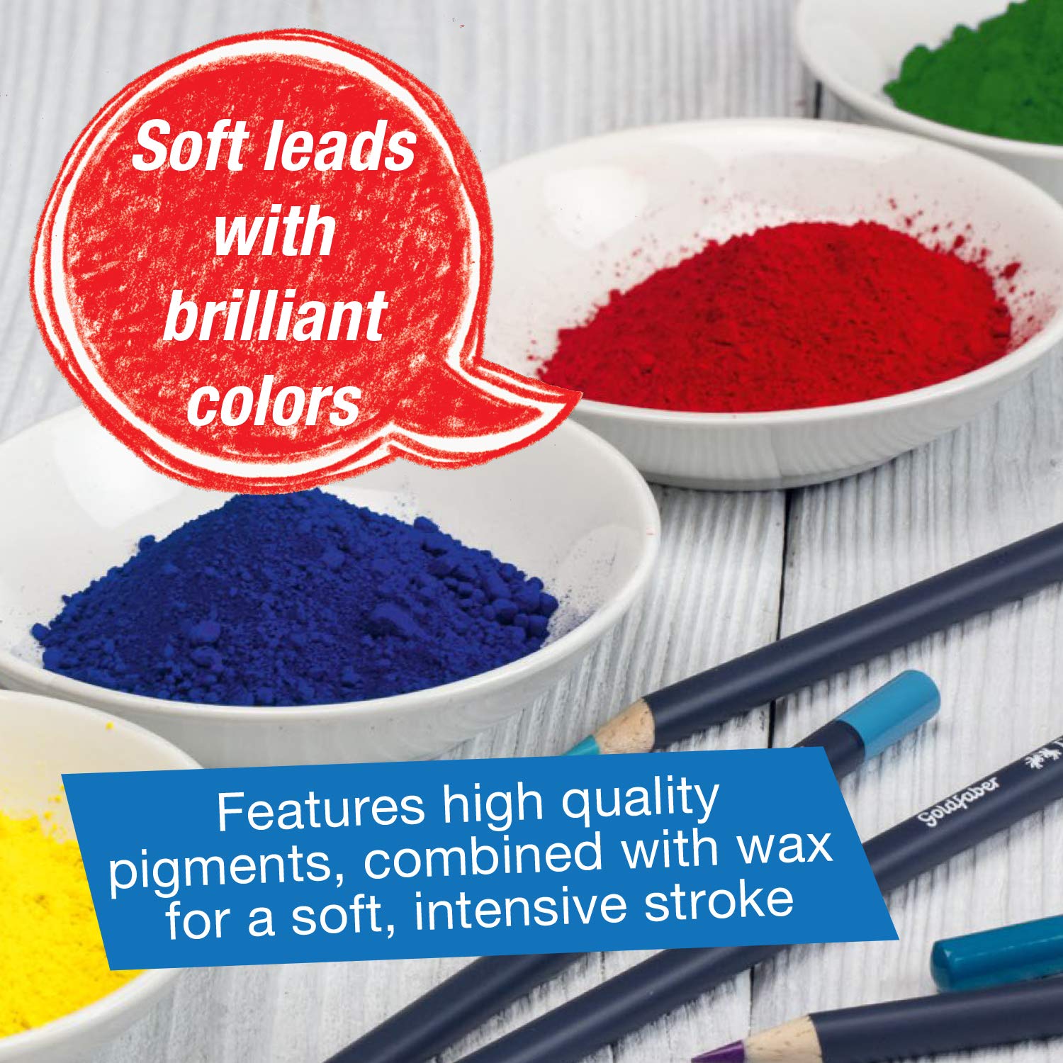 Faber-Castell Creative Studio Goldfaber Wooden Color Pencil Classpack - 144 Pencils in 12 Colors - Image 4