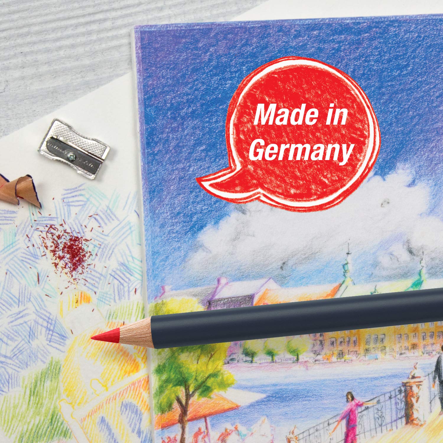 Faber-Castell Creative Studio Goldfaber Wooden Color Pencil Classpack - 144 Pencils in 12 Colors - Image 8