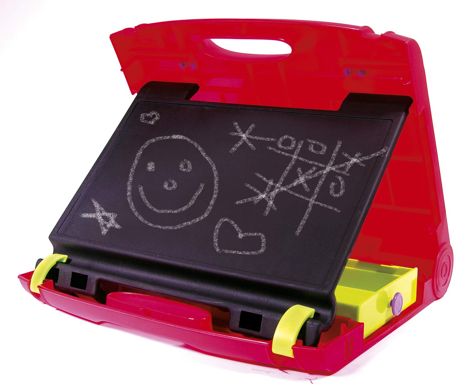 Faber-Castell Do-Art 3-in-1 Travel Easel - 30 Piece Tabletop Easel for Kids with Art Supplies, Multicolor - Image 4