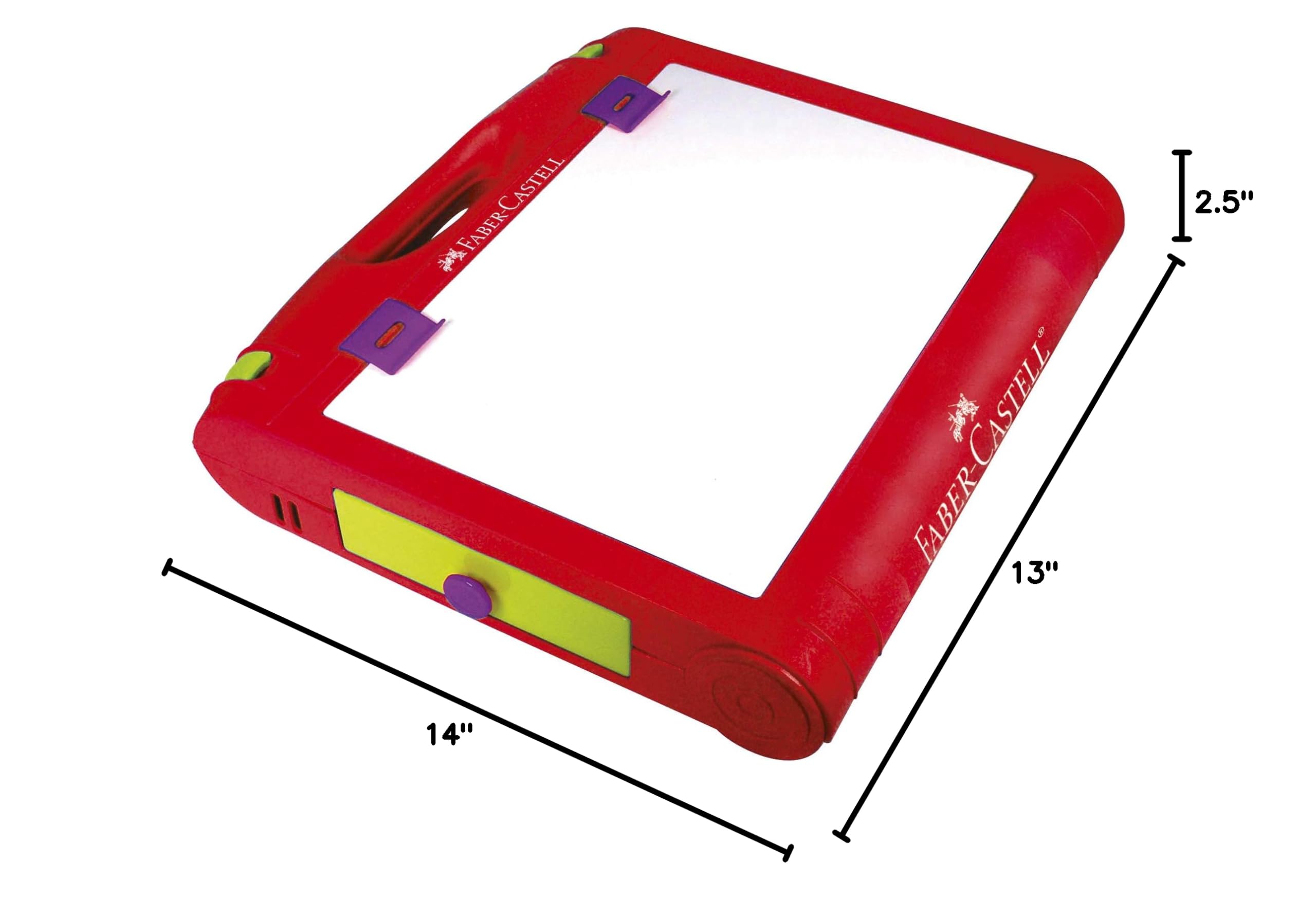 Faber-Castell Do-Art 3-in-1 Travel Easel - 30 Piece Tabletop Easel for Kids with Art Supplies, Multicolor - Image 8