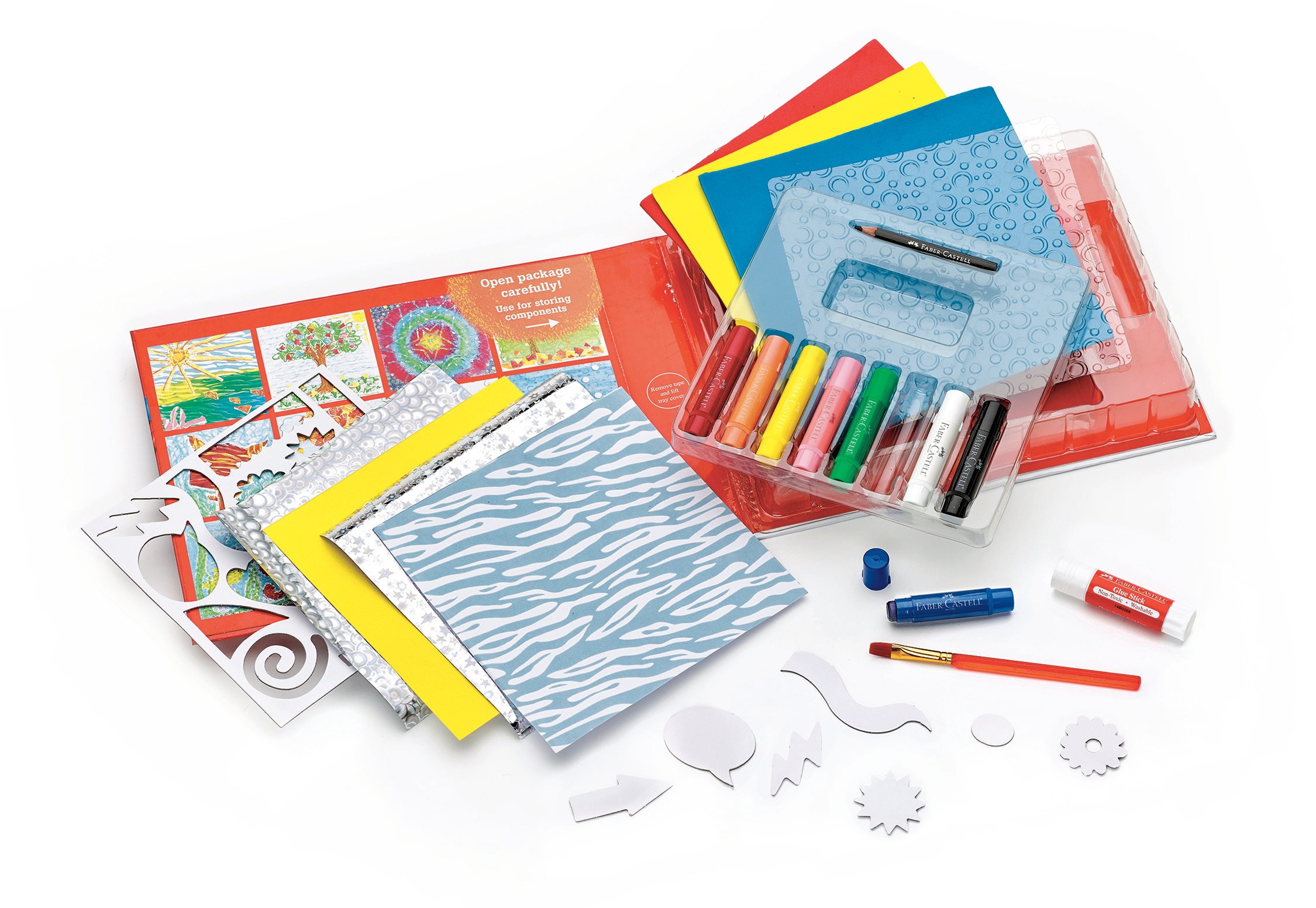 Faber-Castell Do Art Gel Stick and Texture Art Kit - Image 3