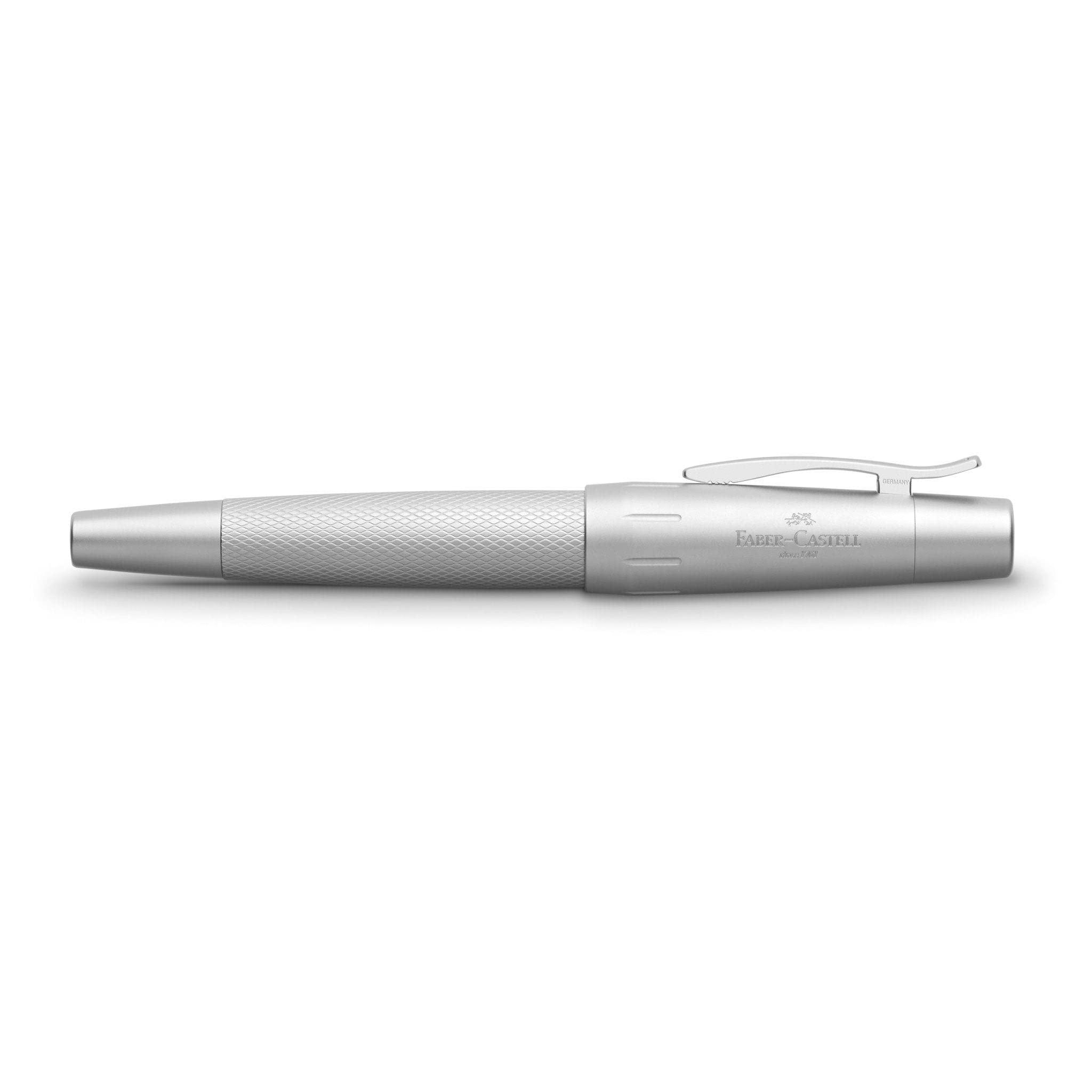 Faber-Castell e-motion Fountain Pen, Pure Silver - Fine - Image 5