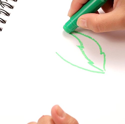 Faber-Castell Gel Sticks - 12 Twistable Watercolor Crayons for Kids with Brush - Watercolors for Kids - Image 9