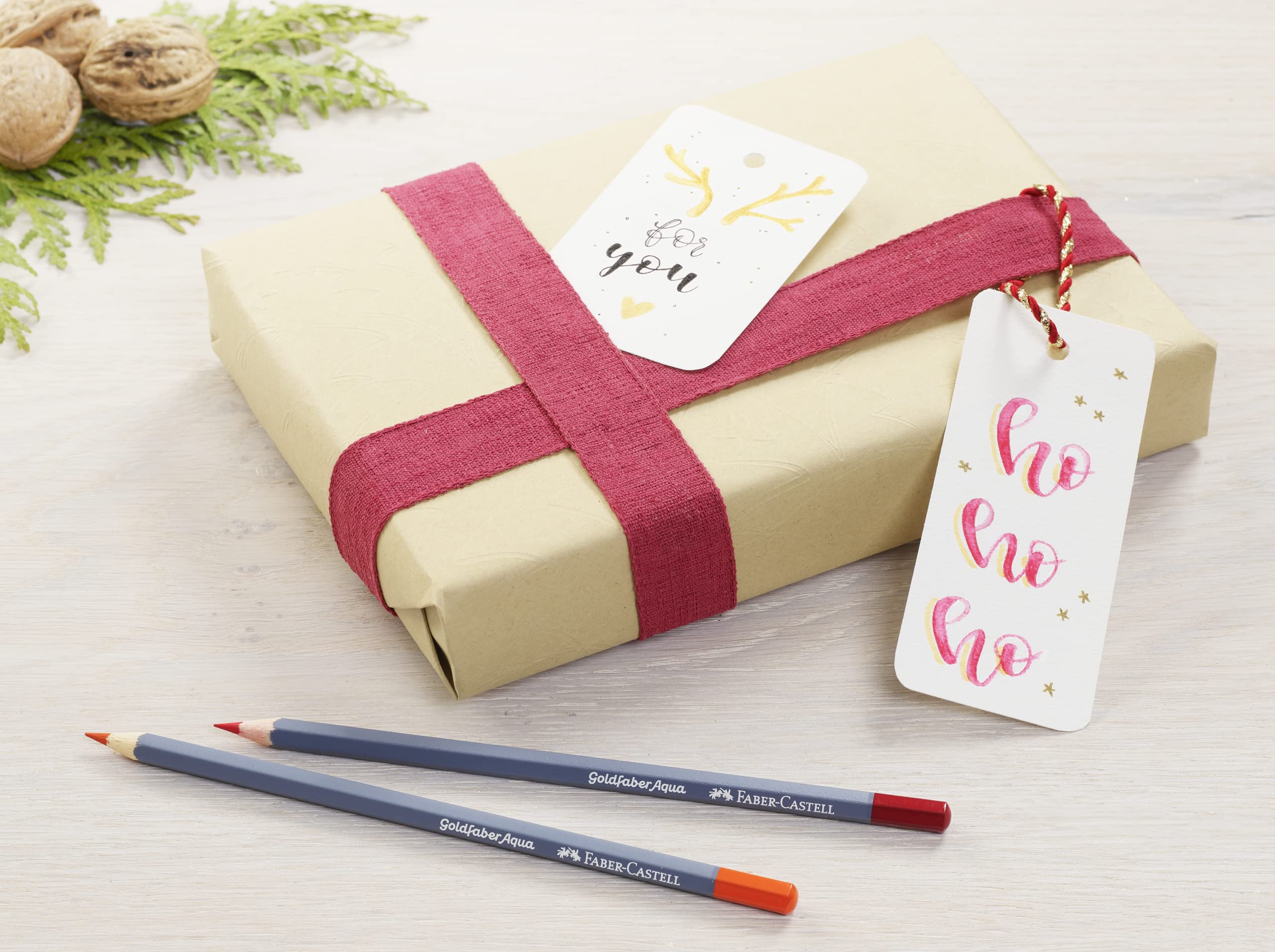 Faber-Castell Goldfaber Aqua Watercolor Pencils - Pre-Sharpened Water Colored Pencils (12 Count) - Image 7