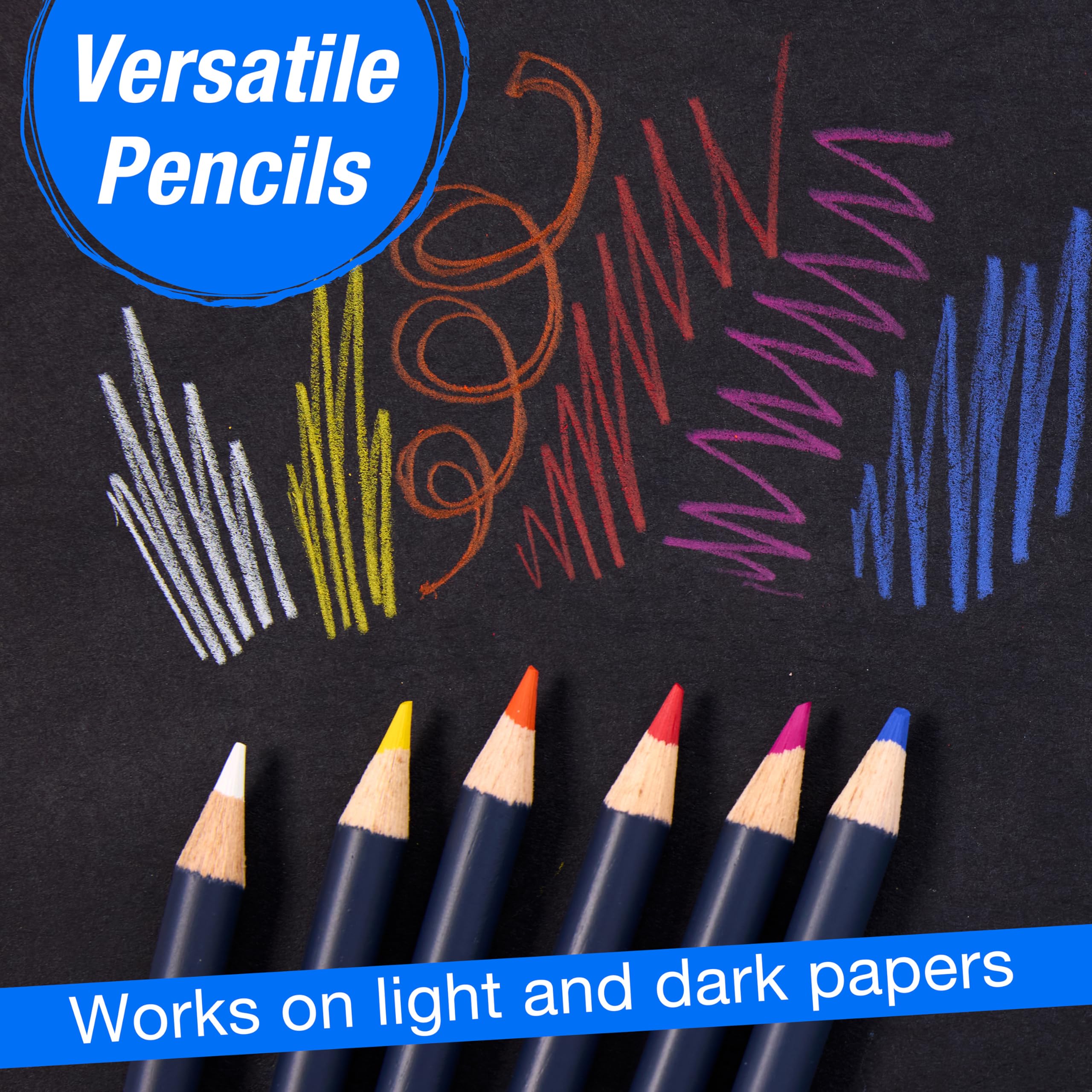 Faber-Castell Goldfaber Color Pencils: Professional Colored Pencils with Smooth Laydown, Rich Pigment, Break-Resistant Cores, Great for Beginners, Hobbyists & Adult Coloring (24 Count) - Image 6