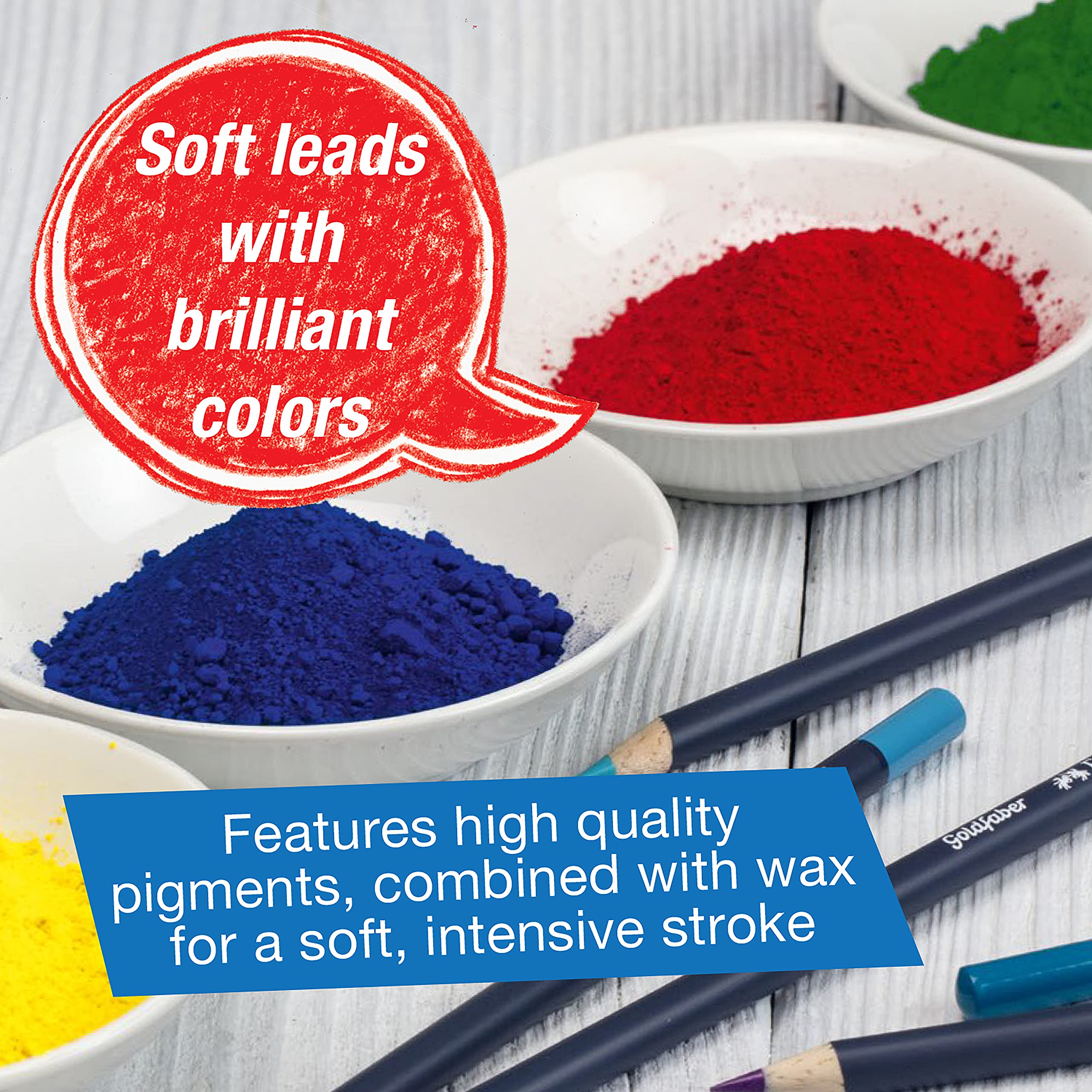 Faber-Castell Goldfaber Color Pencils Tin Set, 24ct. - Image 3