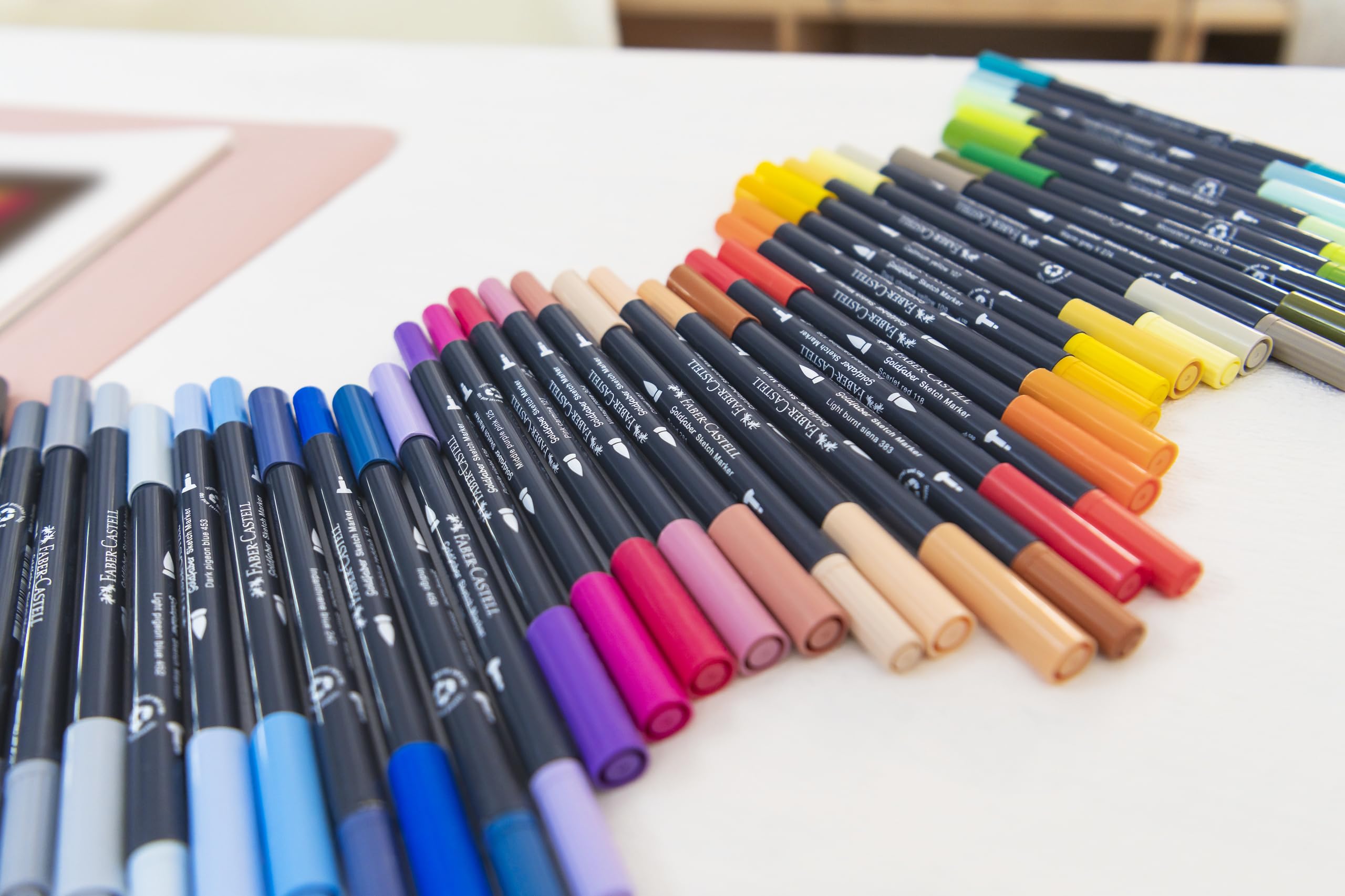 Faber-Castell Creative Studio Goldfaber Sketch Marker, Wallet Of 24, Wallet Of 24, For Art, Craft, Drawing, Sketching, Home, School, University, Colouring - Image 5