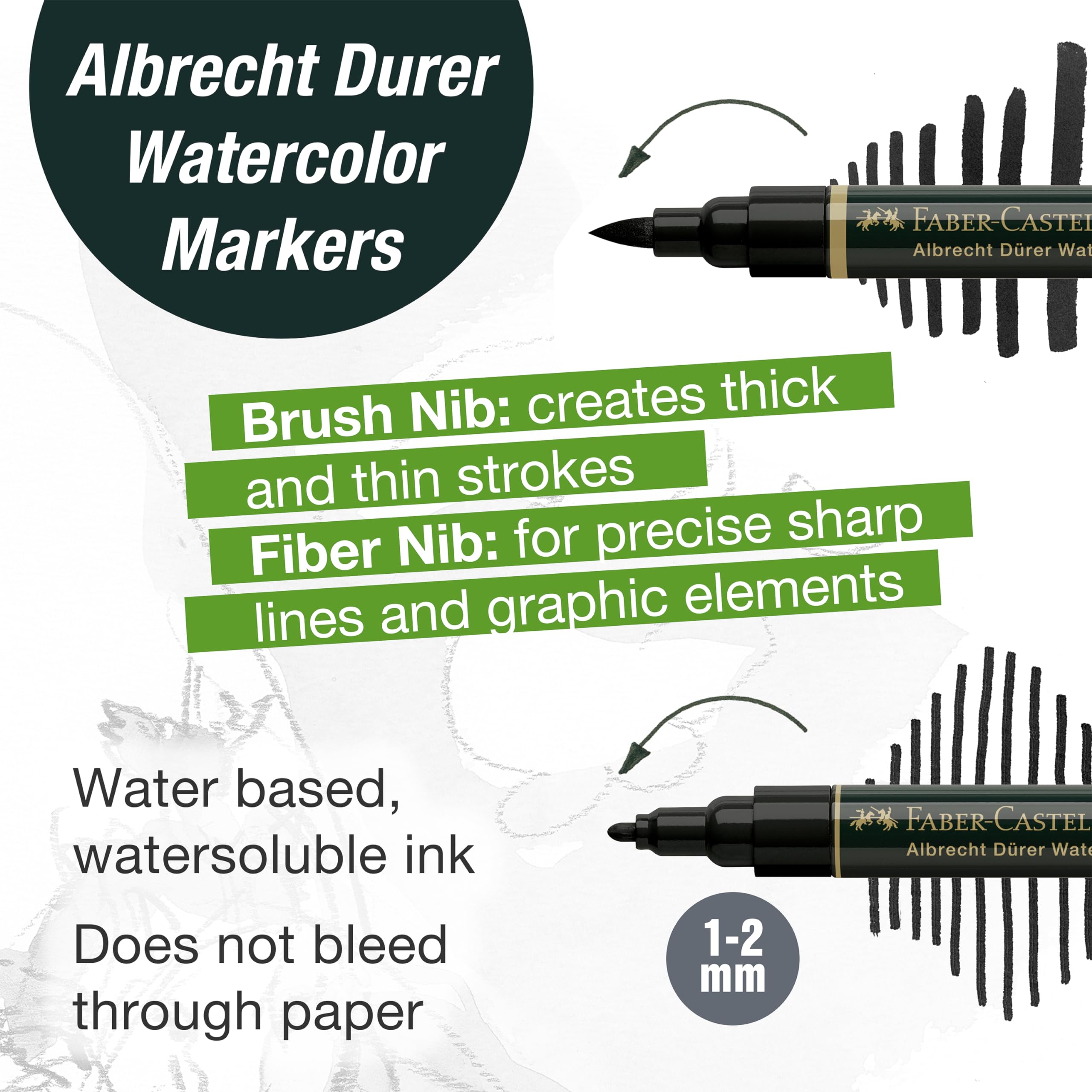 Faber-Castell Graphic Art Try It Box - Wet Mediums Set - Image 6