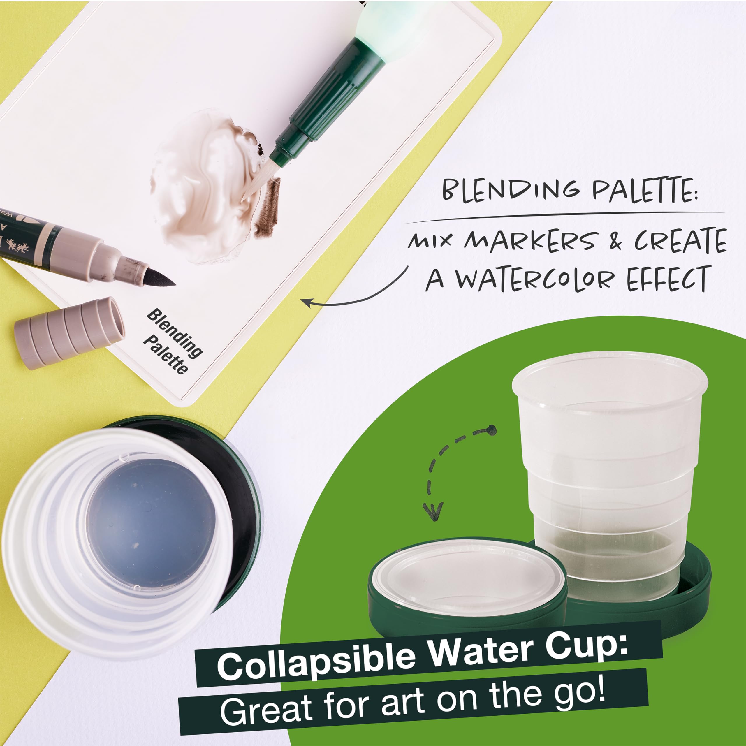 Faber-Castell Graphic Art Try It Box - Wet Mediums Set - Image 8