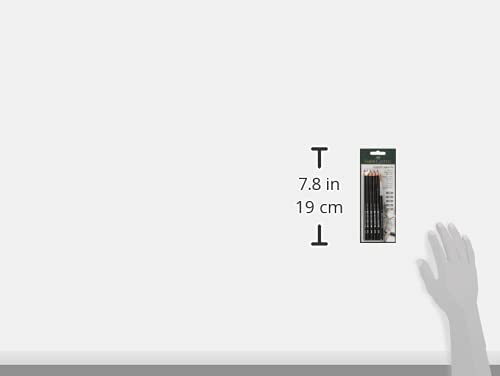 Faber-Castell Graphite Aquarelle 5 Grades Pencils with Brush - Image 3