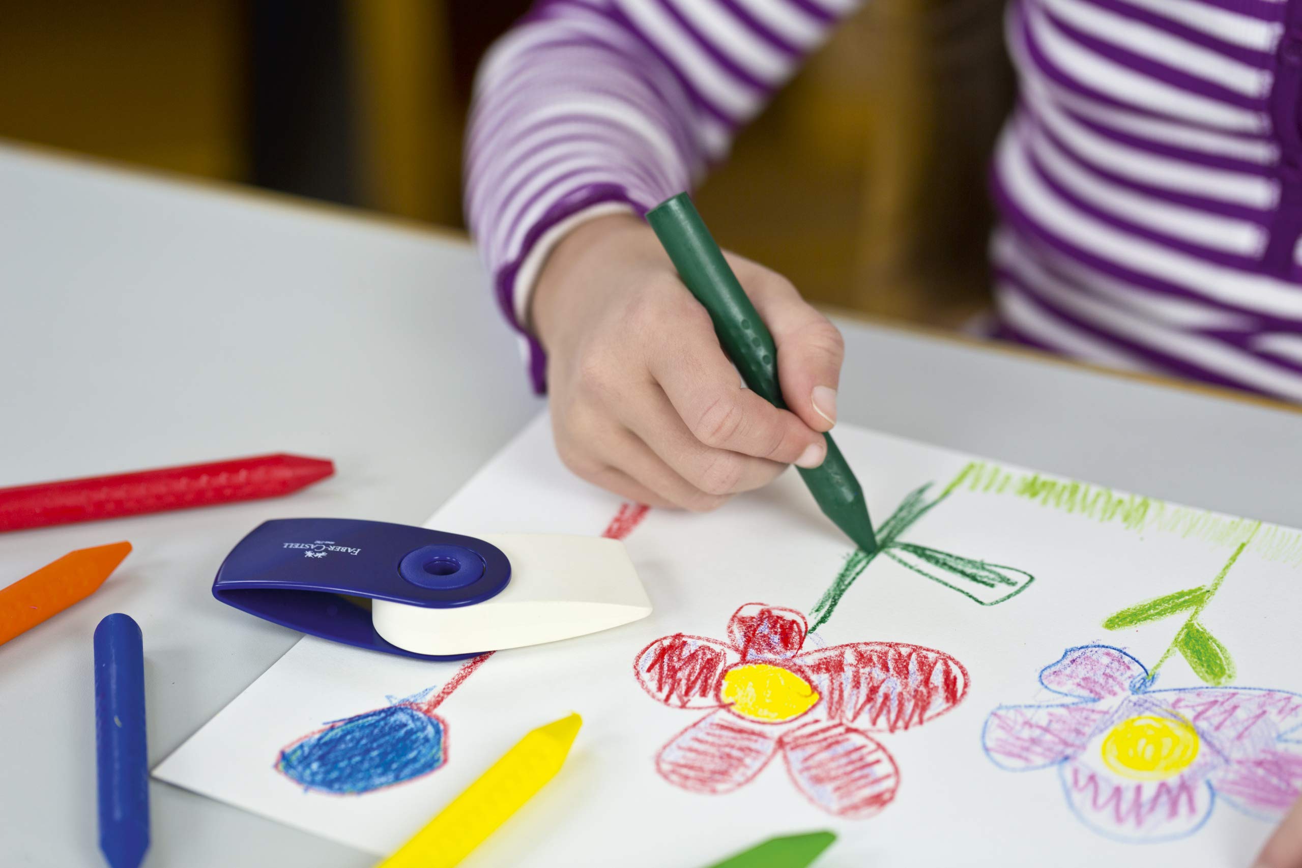 Faber-Castell Jumbo Grip Crayons (Pack of 12) - Image 3