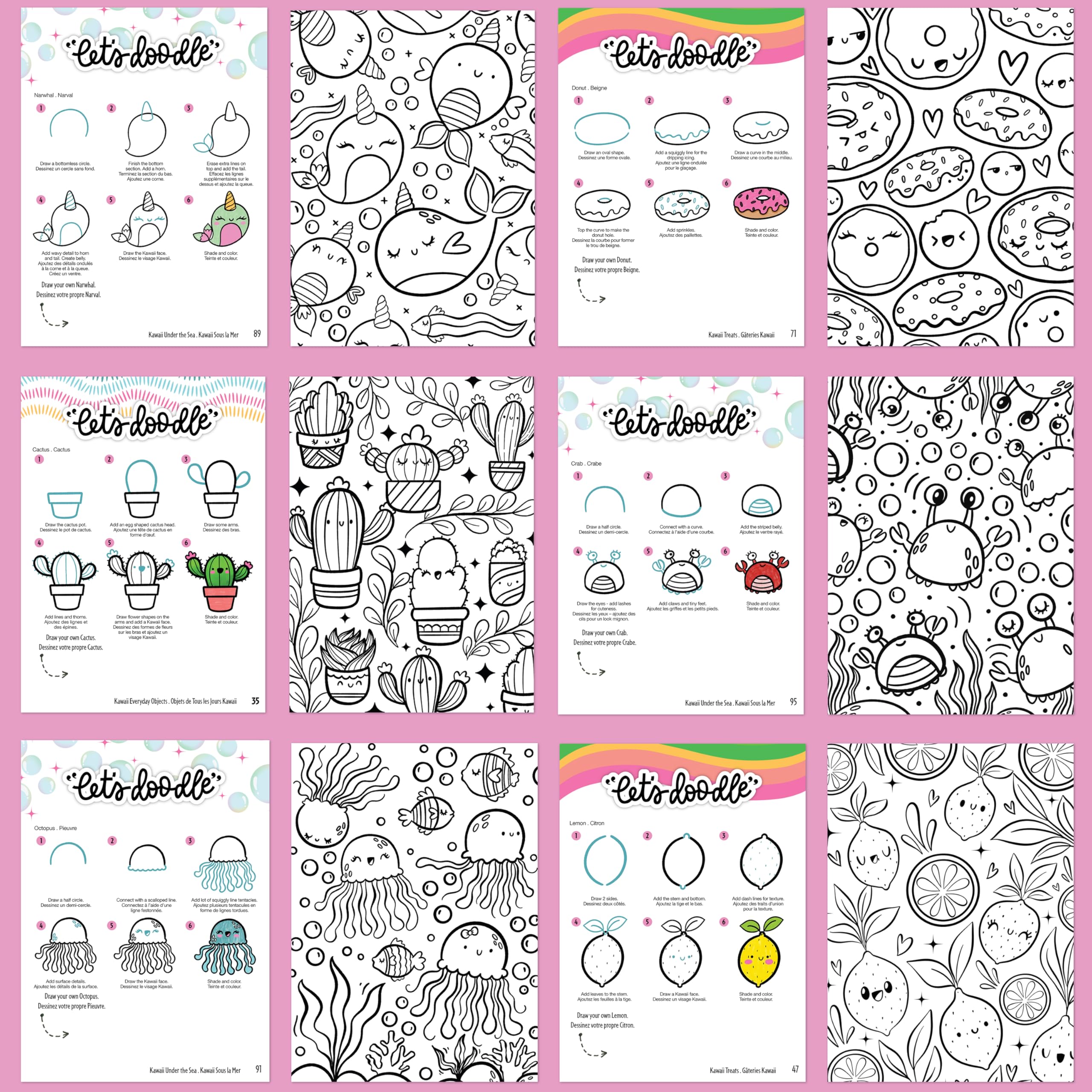 Faber-Castell Learn to Draw Kawaii World: Drawing Kit with Goldfaber Colored Pencils, 100+ Activities, Stickers & Supplies, Screen-Free Art Gift for Kids, Tweens & Beginners (Ages 8+) - Image 6