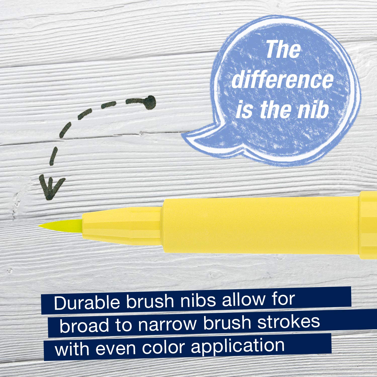 Faber-Castell Pitt Artist Pens - Brush Lettering - 4 Pastel Colors - Image 4