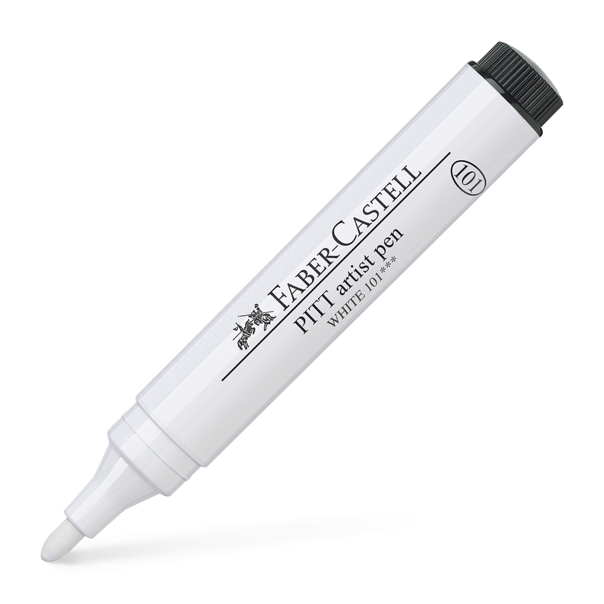 Faber Castell Pitt White 101 Artist Pen - Image 3