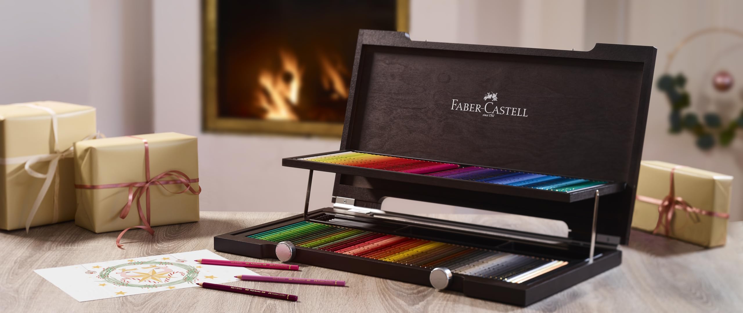 Faber-Castell Polychromos® Artists' Color Pencils - Wood Case of 120 - Image 3