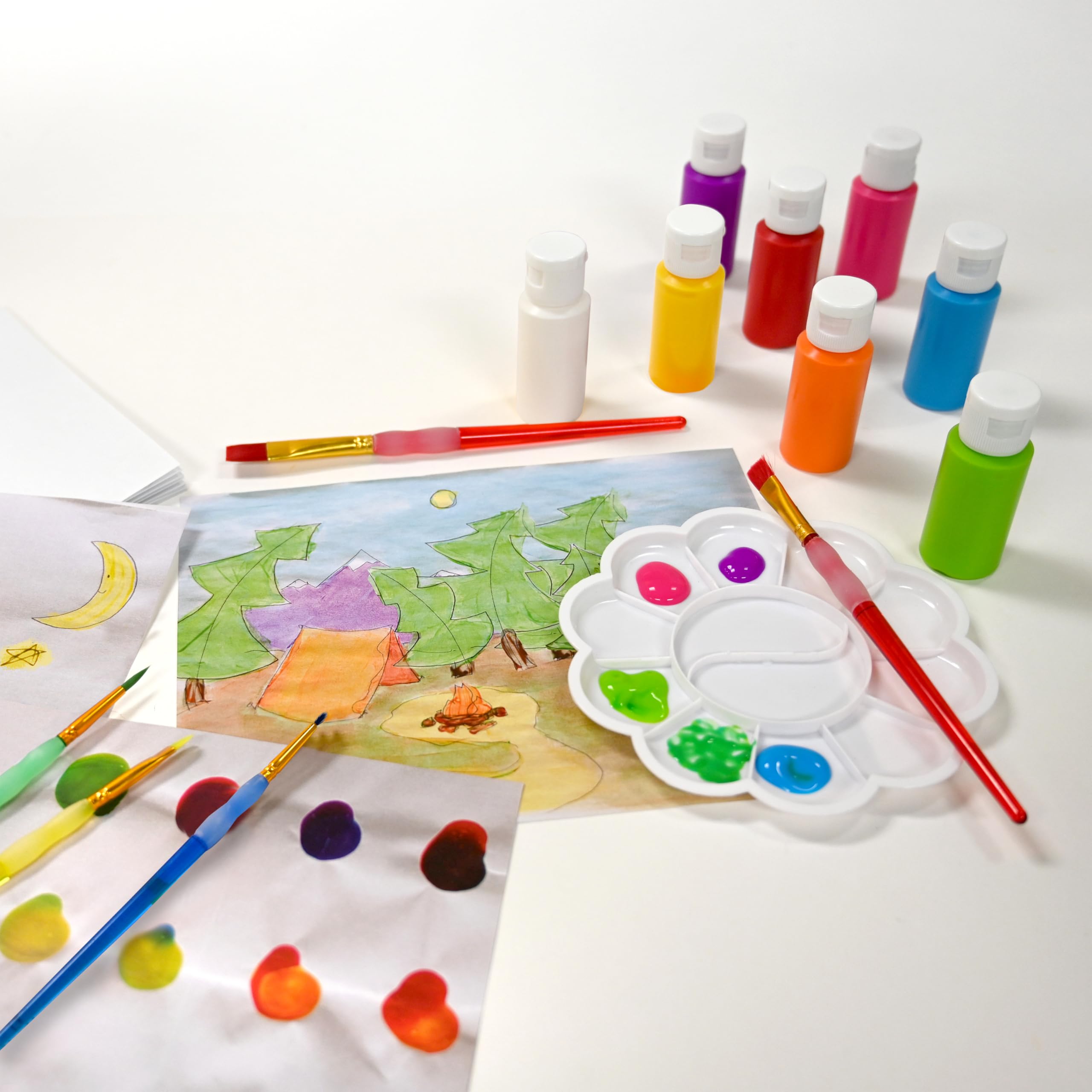 Faber-Castell Young Artist Learn to Paint Set - Washable Paint Set for Kids - Image 8