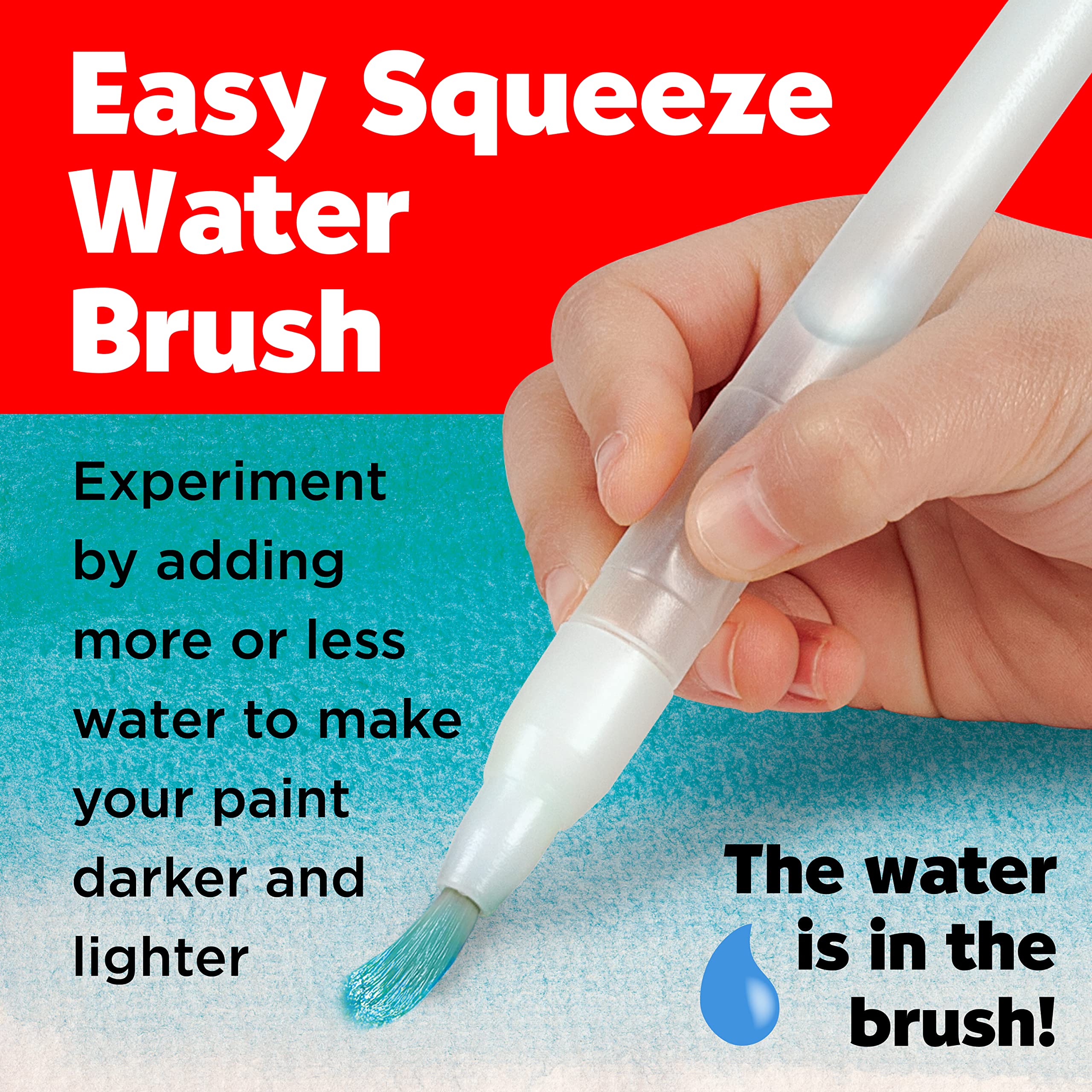 Faber-Castell Young Artist Learn to Watercolor - Watercolor Paint Set for Kids Ages 5+, Kid-friendly and Washable Watercolor Paint (Packaging May Vary) - Image 4