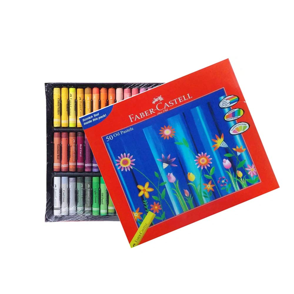 FC-160-OP50 Faber-castell Oil Pastels Set of 50 - Image 4