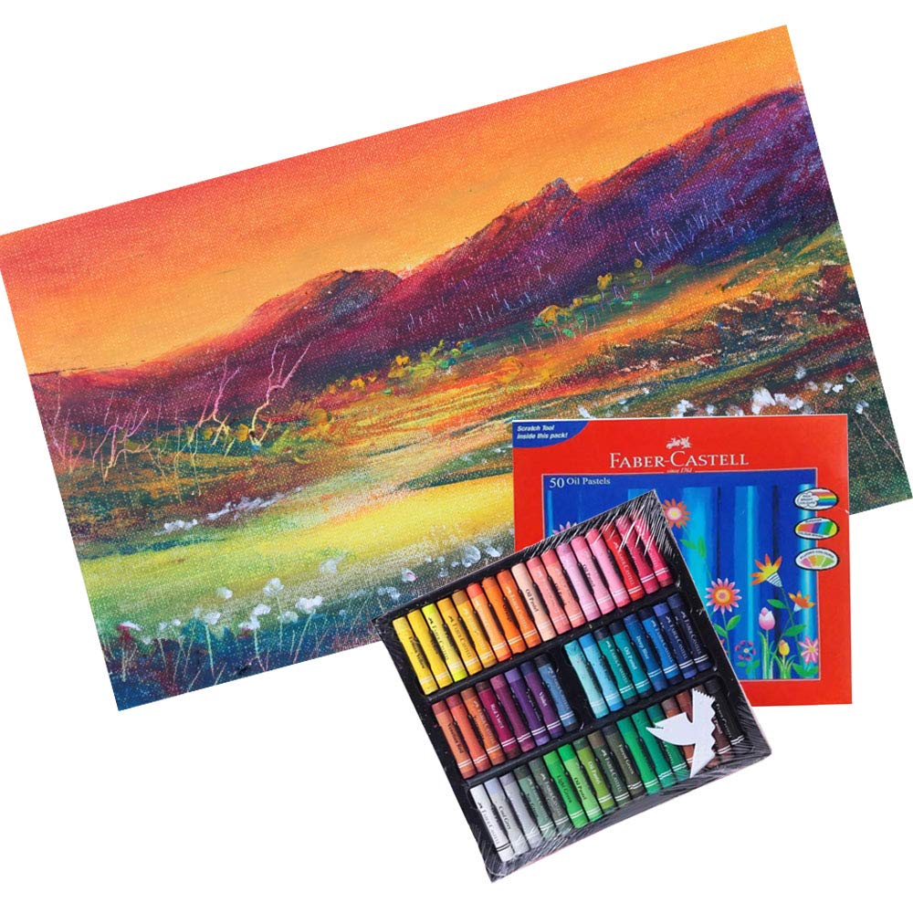 FC-160-OP50 Faber-castell Oil Pastels Set of 50 - Image 5